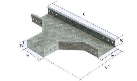 托盤水平三通橋架